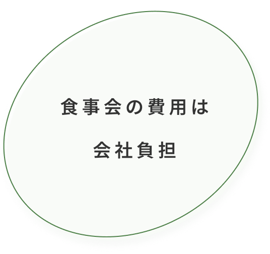 食事会の費用は会社負担